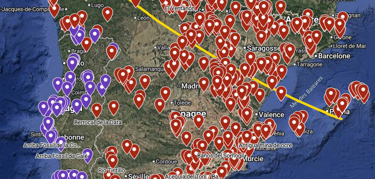 Les merveilles naturelles de l’Espagne, du Portugal et de leurs îles : la carte interactive